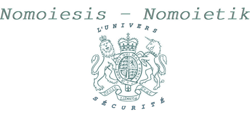 Nomoiesis Neuro Proto Raum Zeit Recht Schematismus Nomoietik Nomoietics Bangert Wolfstraße Herzogenrath